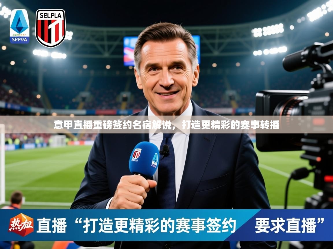2025米兰体育app官网入口官方意甲直播重磅签约名宿解说，打造更精彩的赛事转播  第1张